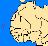 Location map of the Macaronesian Islands